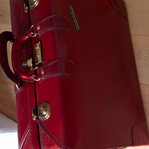 Reisekoffer aus leder - reisekoffer,