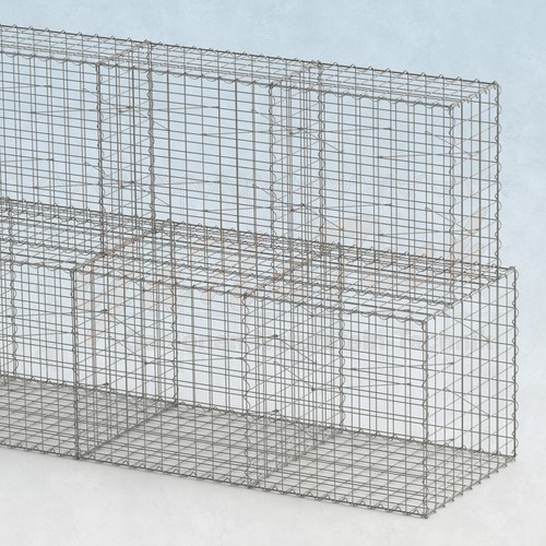Gabionenmauer hoch - gabionenmauer,