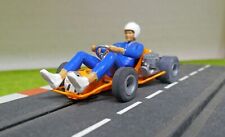 Fleischmann 3271, Auto Rallye Go-Cart Mann, gebraucht generalüberholt