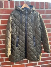 Taifun by Gerry Weber Steppmantel Jacke Outdoor grün Gr. 44 neuwertig