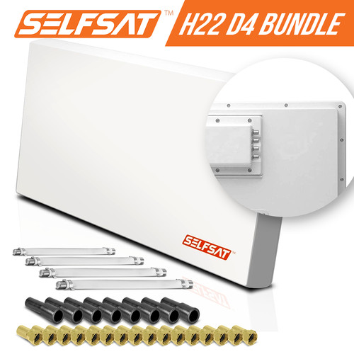 Selfsat h22d4 tv teilnehmer - h22d4+,