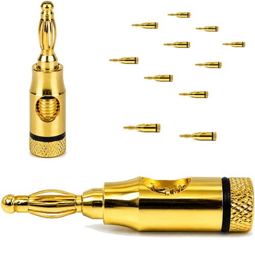 10x 4mm bananen stecker - bananen,