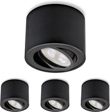4x LED Aufbauspot