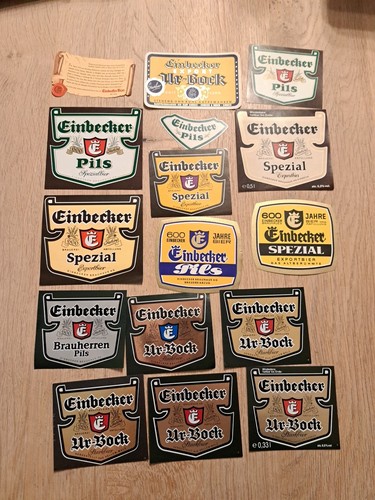 Bieretiketten einbecker - ☆☆bieretiketten,