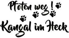 Kangal autoaufkleber aufkleber - kangal,