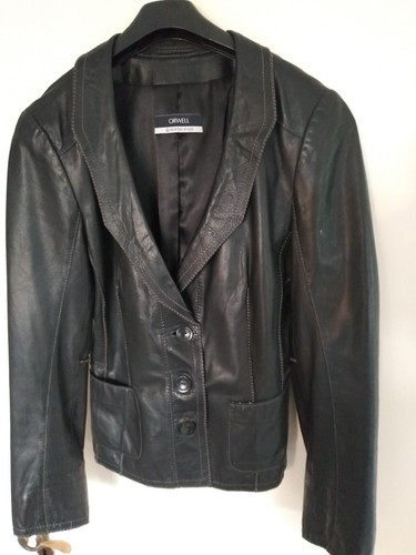 Orwell echt leder jacke - ,