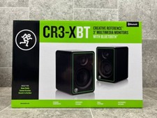 Mackie CR3-XBT Aktiver Monitor Lautsprecher mit Bluetooth Speaker Studiomonitore