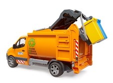Bruder Spielzeug Müllfahrzeug Kommunal 02682 Müllauto Müllabfuhr Sprinter Lkw Ne