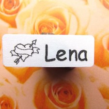 Selbstklebend / Wunschtext /