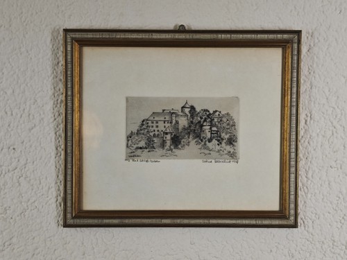 Original radierung 1967 - radierung,