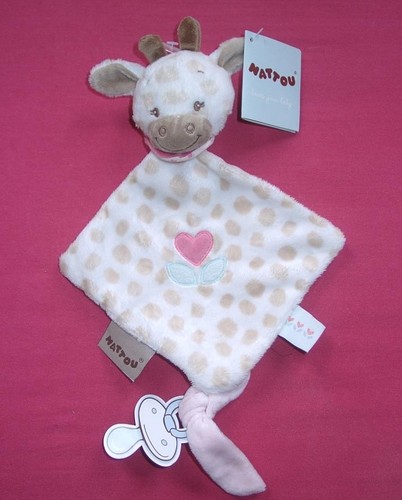 Nattou schmusetuch giraffe - nattou,