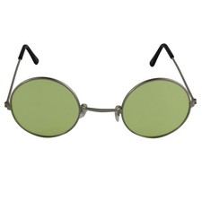 Nickelbrille silber gelb hell