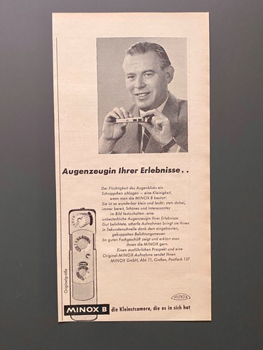 Minox kleinstcamera - b,