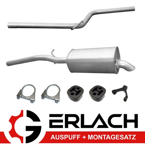 Auspuff für volkswagen caddy - auspuff,