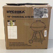 HYCHIKA Kugelgrill Holzkohlegrill Kohlegrill, Ø47cm 18 Zoll Rund Vertikal B-WARE