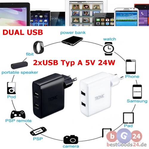 Usb dual doppel ladegerät - dual,