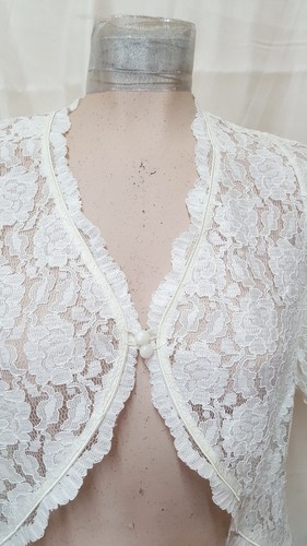 Spitzen bolero mit raglanarm - bolero,