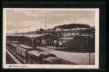 Ansichtskarte Kreiensen, Bahnhof 1918 