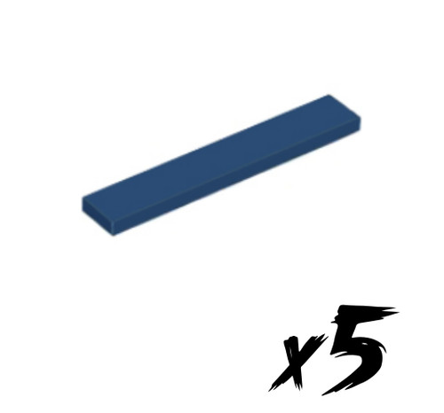 Lego 6636 1x6 tile - 5x,