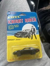Ertl Knight Rider 1/64 KITT Die Cast Metal Knight 2000 ovp original 1982