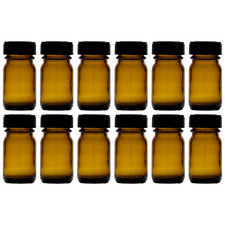12x 30ml Weithalsglas