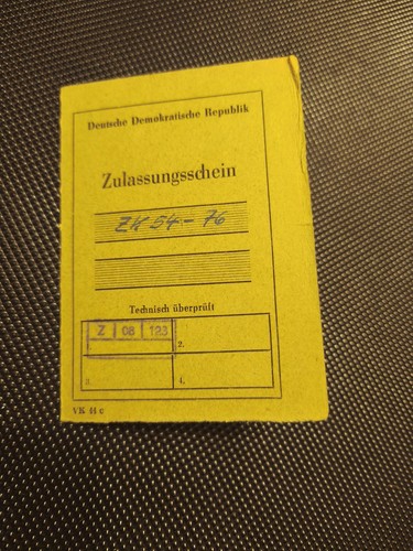 150 ddr zulassung - 150,