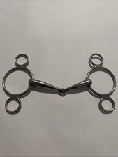 Waldhausen Dreipunkt-Gebiss für Pferde ca. 13,5cm (S028)