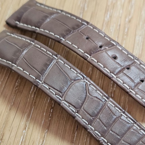 Omega alligator lederarmband - alligator,