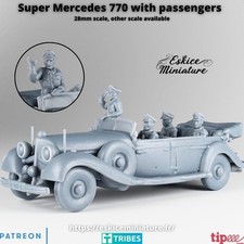 WWII German Super Mercedes 770