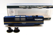 Tomix N 6421 Schienenreinigungswagen mit Pads, TOP in OVP, geprüft #29281