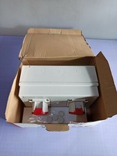 Scame 16A Red 3+E Pole, 2 Gang Industrial Power Socket, 380 → 415V, IP44 UR