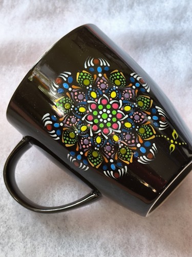 Wunderschöne tasse handbemalt - tasse,