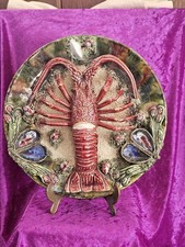 Wandteller im Palissy-Stil