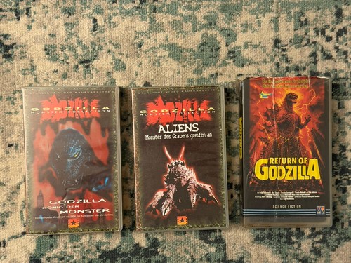 Godzilla vhs sammlung filme - godzilla,