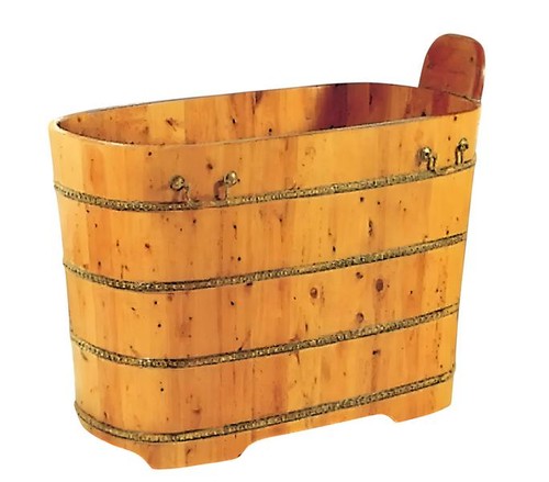 Holzbadewanne badezuber - holzbadewanne,