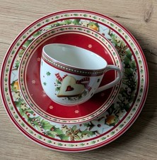 Villeroy & Boch Winter Bakery Teegedeck 3-tlg. Weihnachten Alte Serie