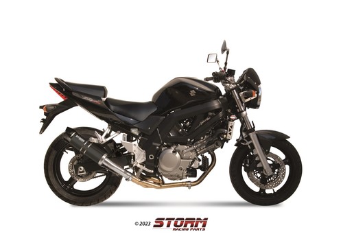 Storm auspuff schwarz - gp-c,
