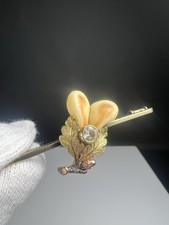 Brosche 333 Gold Grandel