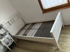 Hemnes Bettgestell weiß