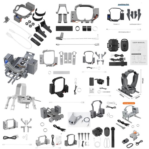 Airdrop system drone - airdrop, werfer