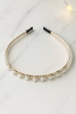 Eleganter Haarreif Gold mit