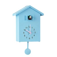 Moderne Kuckucksuhr Vogel-Wanduhr Pendeluhr Haus Heimdekoration 4 Farben Wanduhr