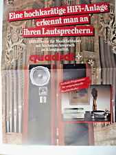 QUADRAL FALTPROSPEKT aus 85,DATEN,PREISE,  TITAN,VULKAN,WOTAN,MONTAN,AMUN,SHOGUN