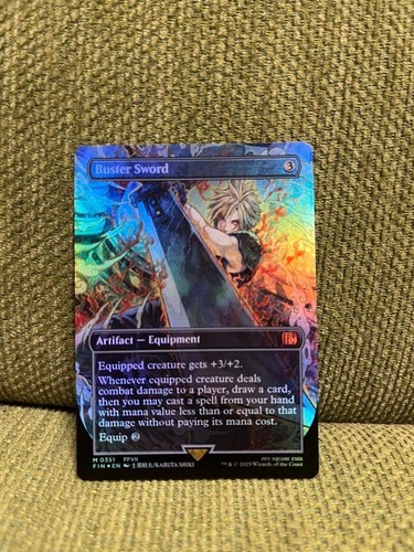 Mtg final fantasy vii - fantasy, cloud