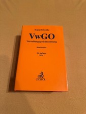 VwGO Verwaltungsgerichtsordnung 30. Auflage 2024