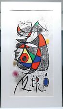 Joan Miro - Farblithografie PEINTURES, GOUACHES, DESSINS - Arte Paris 1972