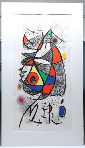 Joan miro farblithografie - joan,