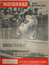 Das Motorrad  14 / 63  1963, Isle of Man TT  Schmiedekolben, Leistungssteigerung