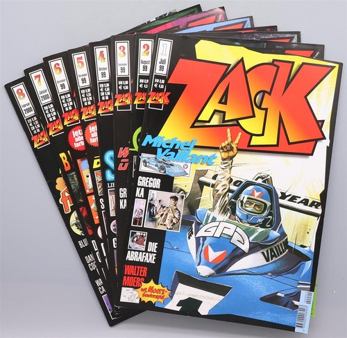 Zack comic magazin jahrgang - comic,