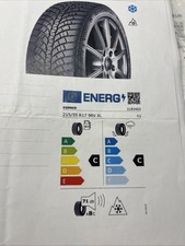 Original Hyundai Kona 17 Zoll Alufelgen Winterreifen Kumho WinterCraft WP71